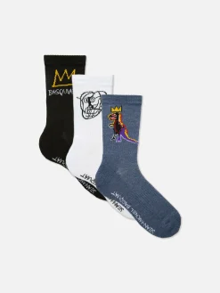 Lot De 3 Paires De Chaussettes Basquiat|Primark Best
