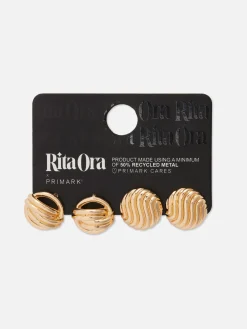 Lot De 2 Paires De Clous D'oreilles épais Rita Ora|Primark