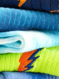 Lot De 5 Paires De Socquettes à Motifs Variés|Primark New