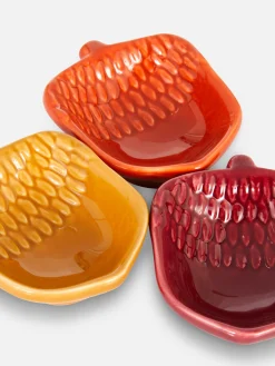 Lot De 3 Petits Bols En Forme De Glands|Primark Discount