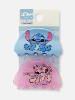 Lot De 2 Pinces à Cheveux Disney Lilo & Stitch|Primark Clearance