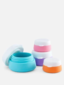 Lot De 4 Pots De Voyage En Silicone|Primark Best