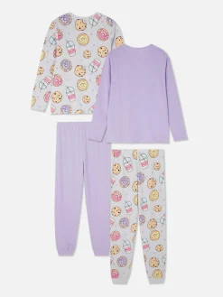 Lot De 2 Pyjamas à Motifs Bubble Tea|Primark Outlet