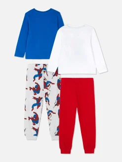 Lot De 2 Pyjamas Graphiques Marvel Spider-Man|Primark Discount