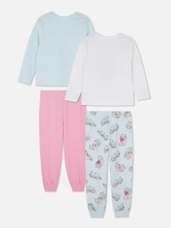 Lot De 2 Pyjamas Longs à Motif Chat|Primark Hot