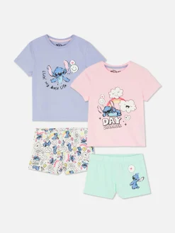 Lot De 2 Pyjamas Short Disney Lilo & Stitch|Primark Outlet