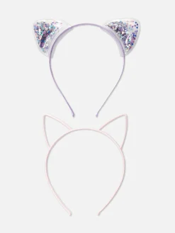 Lot De 2 Serre-tête Oreilles De Chat|Primark Outlet