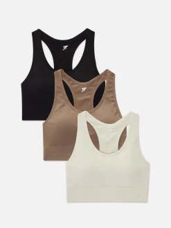 Lot De 3 Soutiens-gorge De Sport Sans Coutures|Primark Online