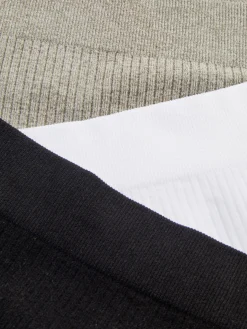 Lot De 3 Strings Côtelés Sans Couture|Primark New