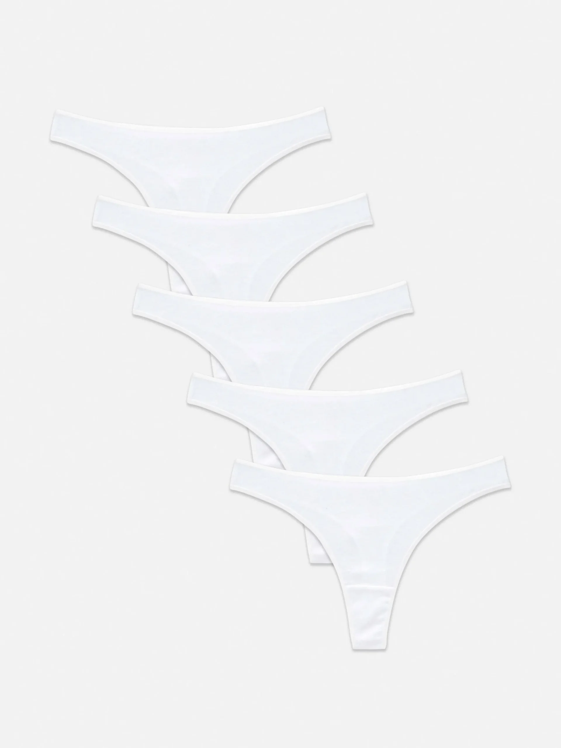 Lot De 5 Strings En Coton Essential|Primark Hot