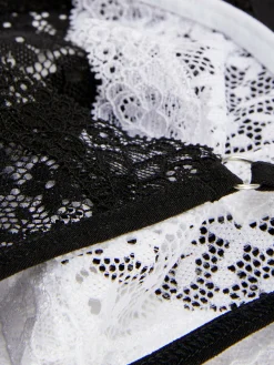 Lot De 3 Strings En Dentelle Essential|Primark New