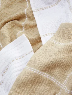 Lot De 4 Torchons En Coton éponge|Primark Hot