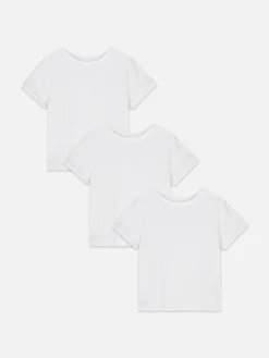Lot De 3 T-shirts à Manches Courtes|Primark Outlet