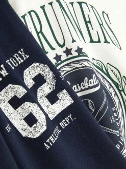 Lot De 2 T-shirts Courts|Primark Online