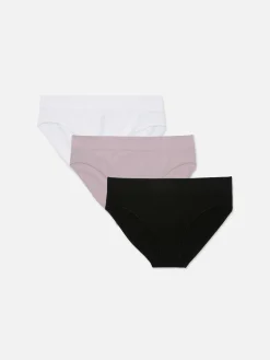 Lot De 3 mini Culottes Taille Large Sans Couture|Primark