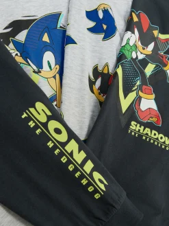 Lot De 2 pyjamas Sonic Le Hérisson Et Shadow|Primark Hot
