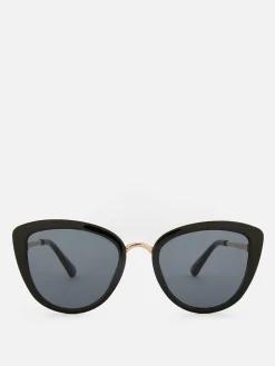 Lunettes De Soleil œil De Chat à Finition Métallisée|Primark Best