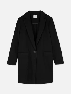 Manteau à Boutonnage Simple Classique|Primark Online