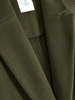 Manteau à Boutonnage Simple Classique|Primark Discount