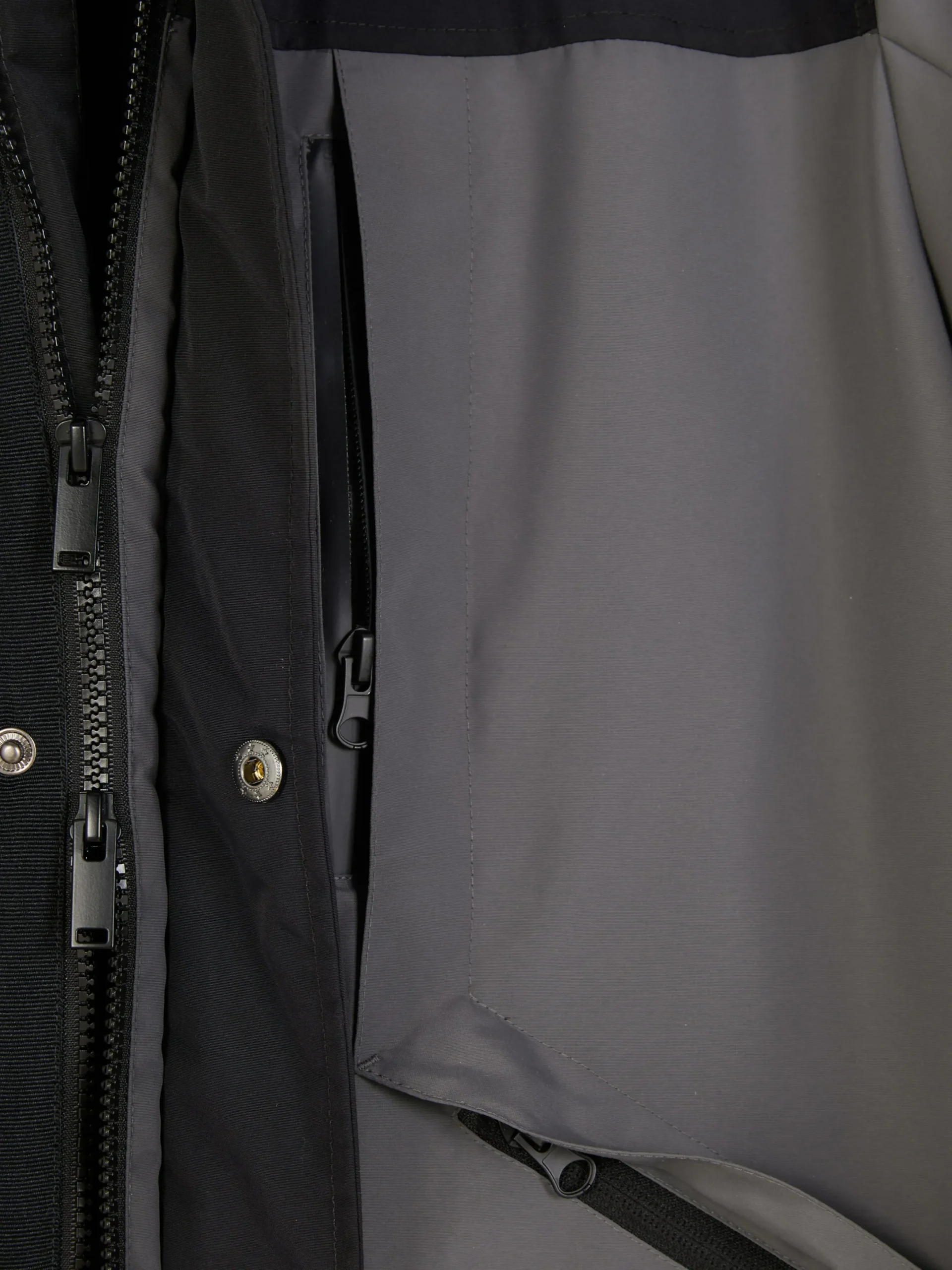 Manteau Court Color Block|Primark Clearance