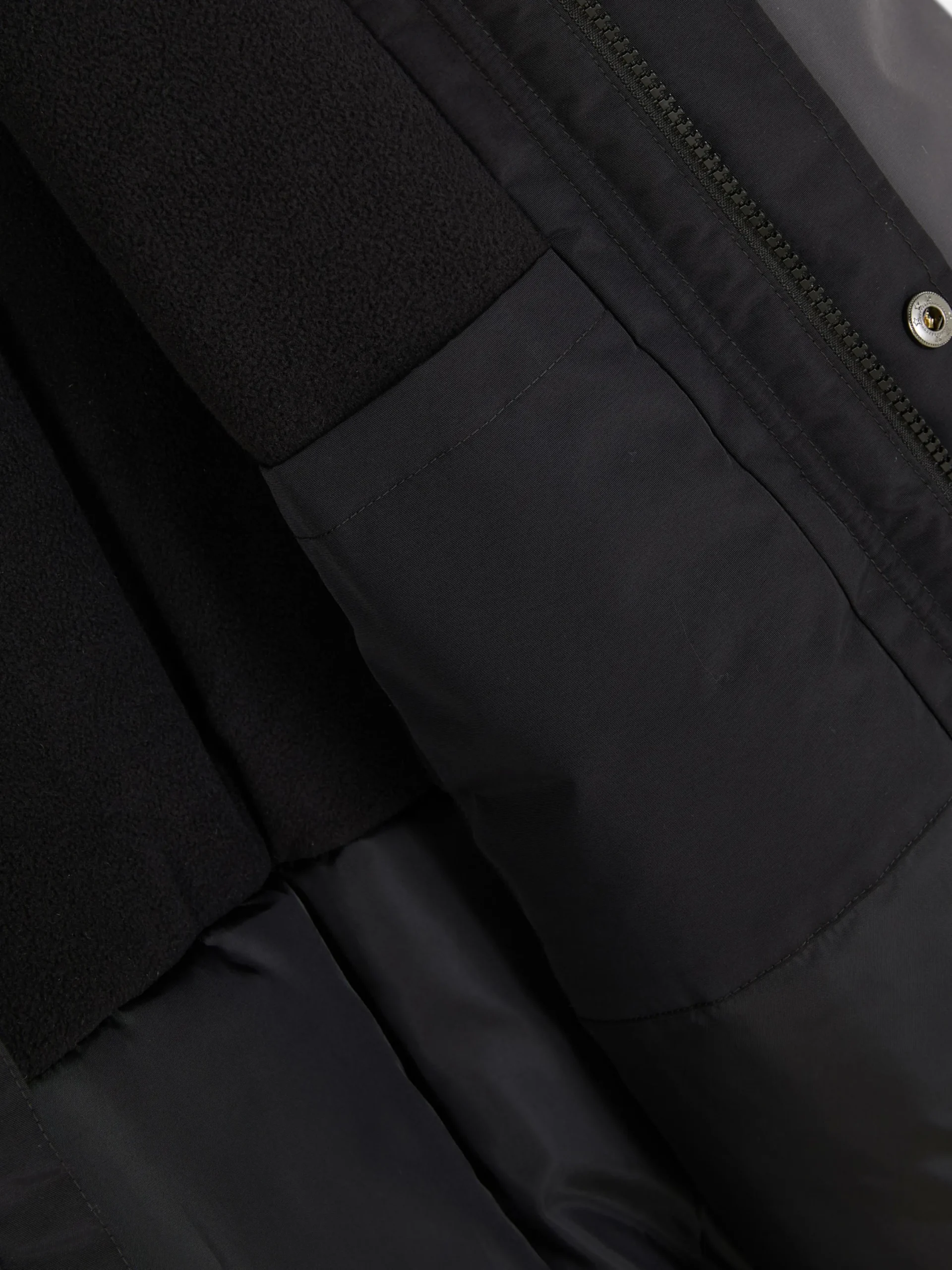 Manteau Court Color Block|Primark Clearance