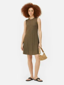 Mini Robe Côtelée Sans Manches|Primark Best