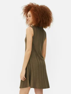 Mini Robe Côtelée Sans Manches|Primark Best