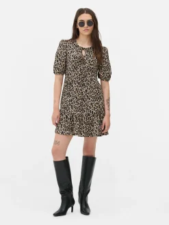 Mini Robe Froncée à Smock|Primark Outlet