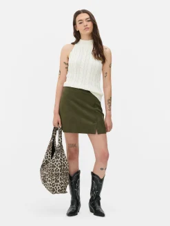Mini-jupe En Suédine|Primark Discount
