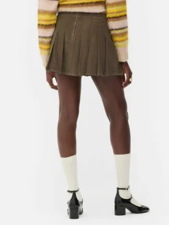 Mini-jupe En Velours Côtelé Rita Ora|Primark Hot