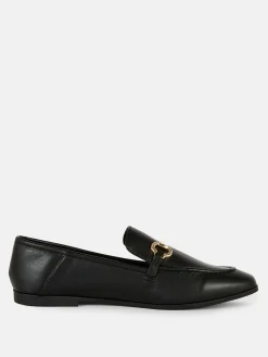 Mocassins En Simili Cuir Avec Boucle|Primark Clearance