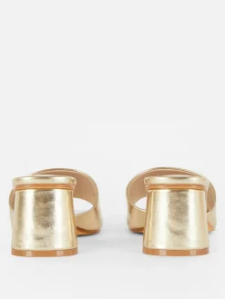 Mules à Talon Bloc|Primark Clearance