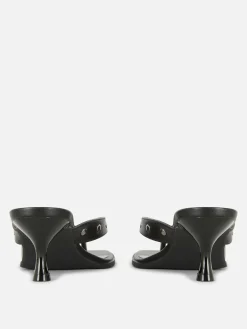 Mules Cloutées En Simili Cuir Rita Ora|Primark Outlet