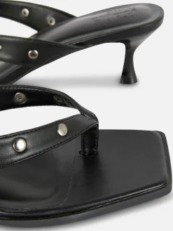 Mules Cloutées En Simili Cuir Rita Ora|Primark Outlet