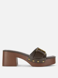 Mules Sabots à Talons épais Rita Ora|Primark Clearance