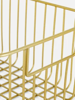 Panier De Rangement En Fil Métallisé|Primark Hot