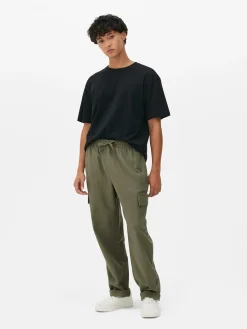 Pantalon Cargo à Cordon De Serrage à La Taille|Primark Clearance