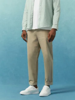 Pantalon Chino Coupe Droite|Primark Hot