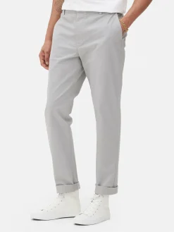 Pantalon Chino Stretch Coupe Slim|Primark Sale