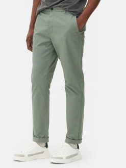 Pantalon Chino Stretch Coupe Slim|Primark Sale