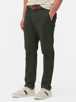 Pantalon Chino Stretch Coupe Slim|Primark Outlet