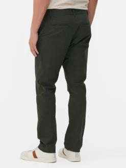 Pantalon Chino Stretch Coupe Slim|Primark Outlet