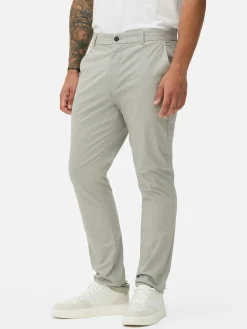 Pantalon Chino Stretch Coupe Slim|Primark Outlet
