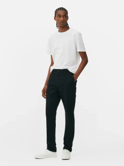 Pantalon Chino Stretch Coupe Slim|Primark