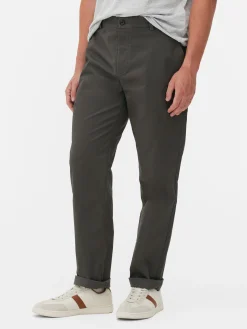 Pantalon Chino Stretch Coupe Droite|Primark Clearance