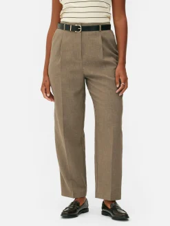 Pantalon Plissé à Ceinture|Primark Sale