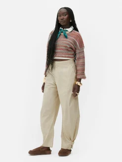 Pantalon Utilitaire Coupe Barrel Rita Ora|Primark Outlet