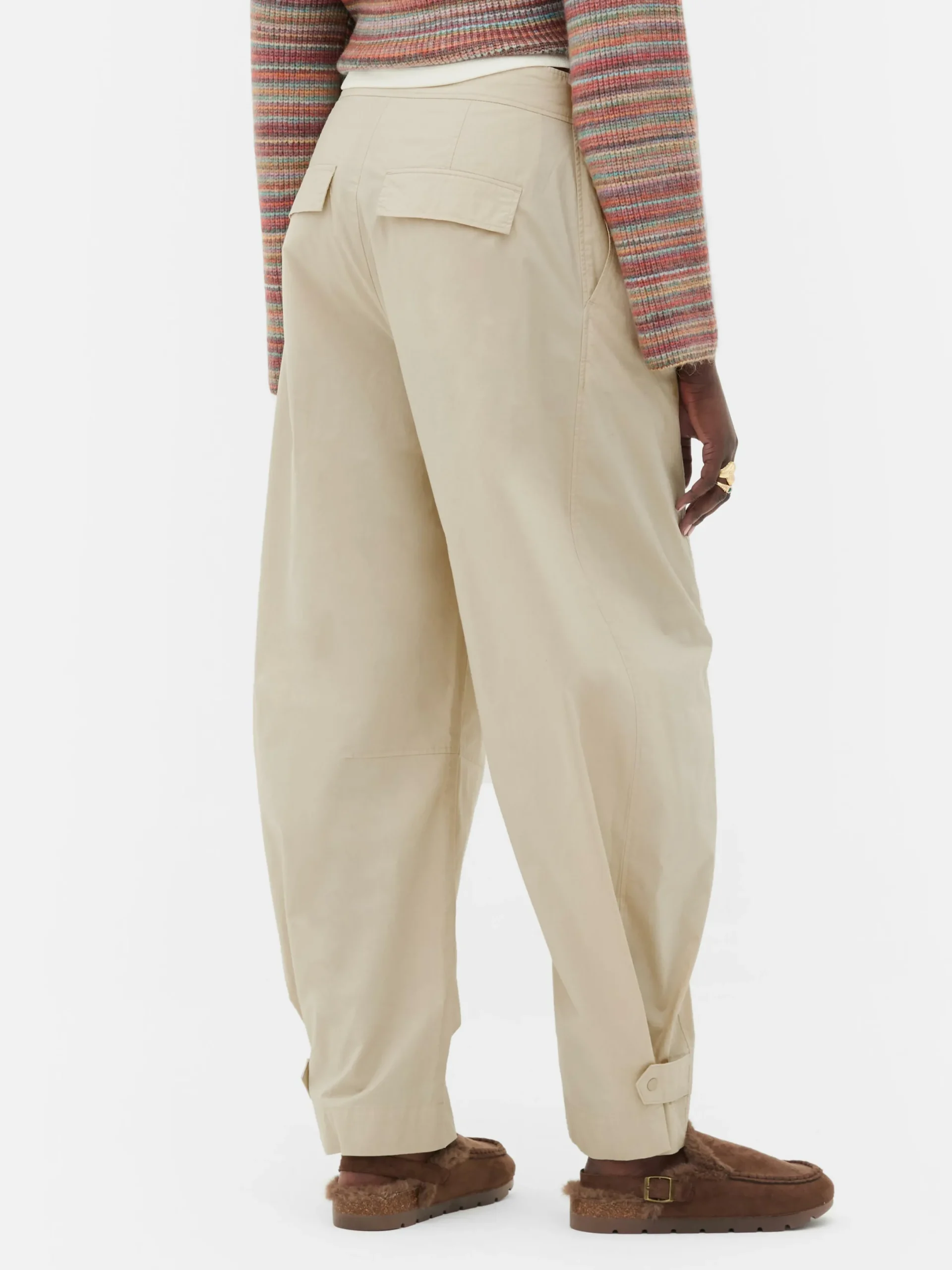 Pantalon Utilitaire Coupe Barrel Rita Ora|Primark Outlet