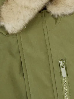 Parka à Capuche En Fausse Fourrure|Primark
