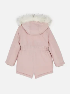 Parka à Capuche En Fausse Fourrure|Primark